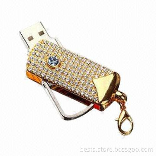 Personalized Jewelry-shaped USB Flash Drive, Ideal for Business Gifts, Customized Logos are Accepted